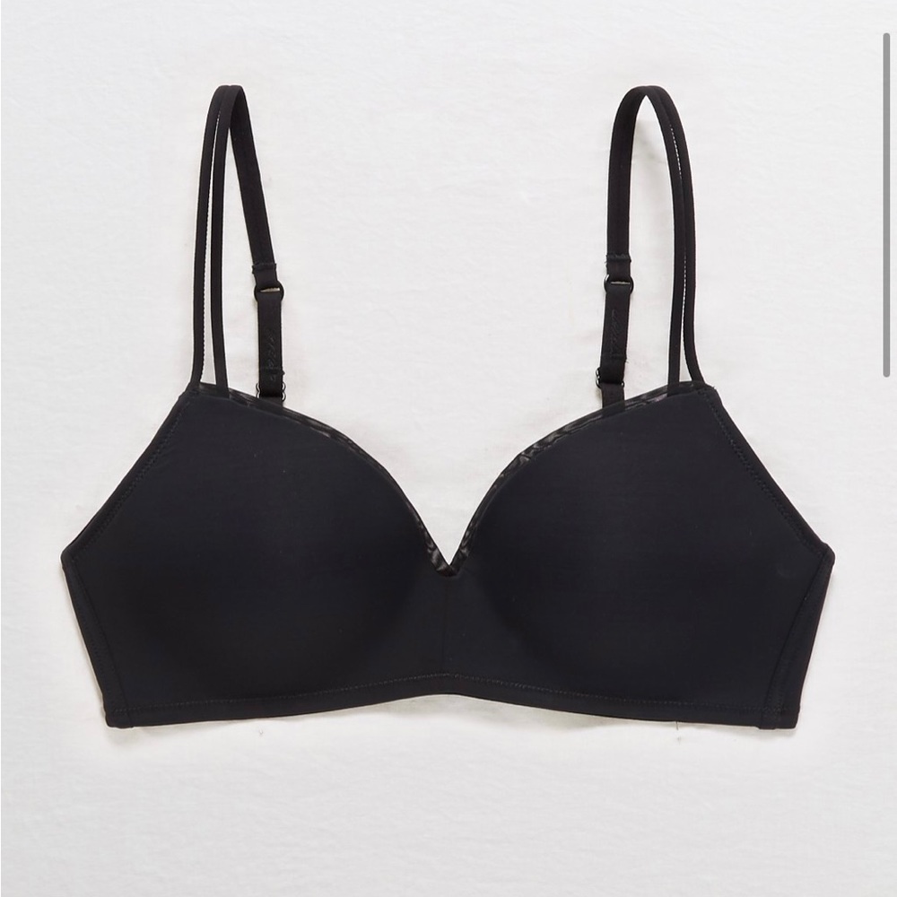 Aerie Real Happy Wireless Push Up Bra